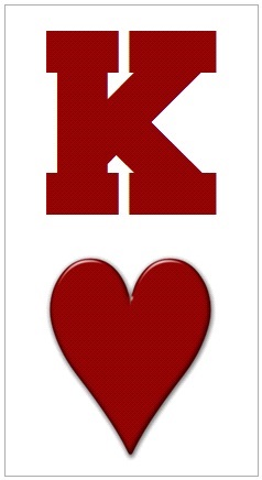 Playing Card Bingo last card called